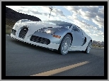 Bugatti Veyron, Prędkość, Szary, Duża